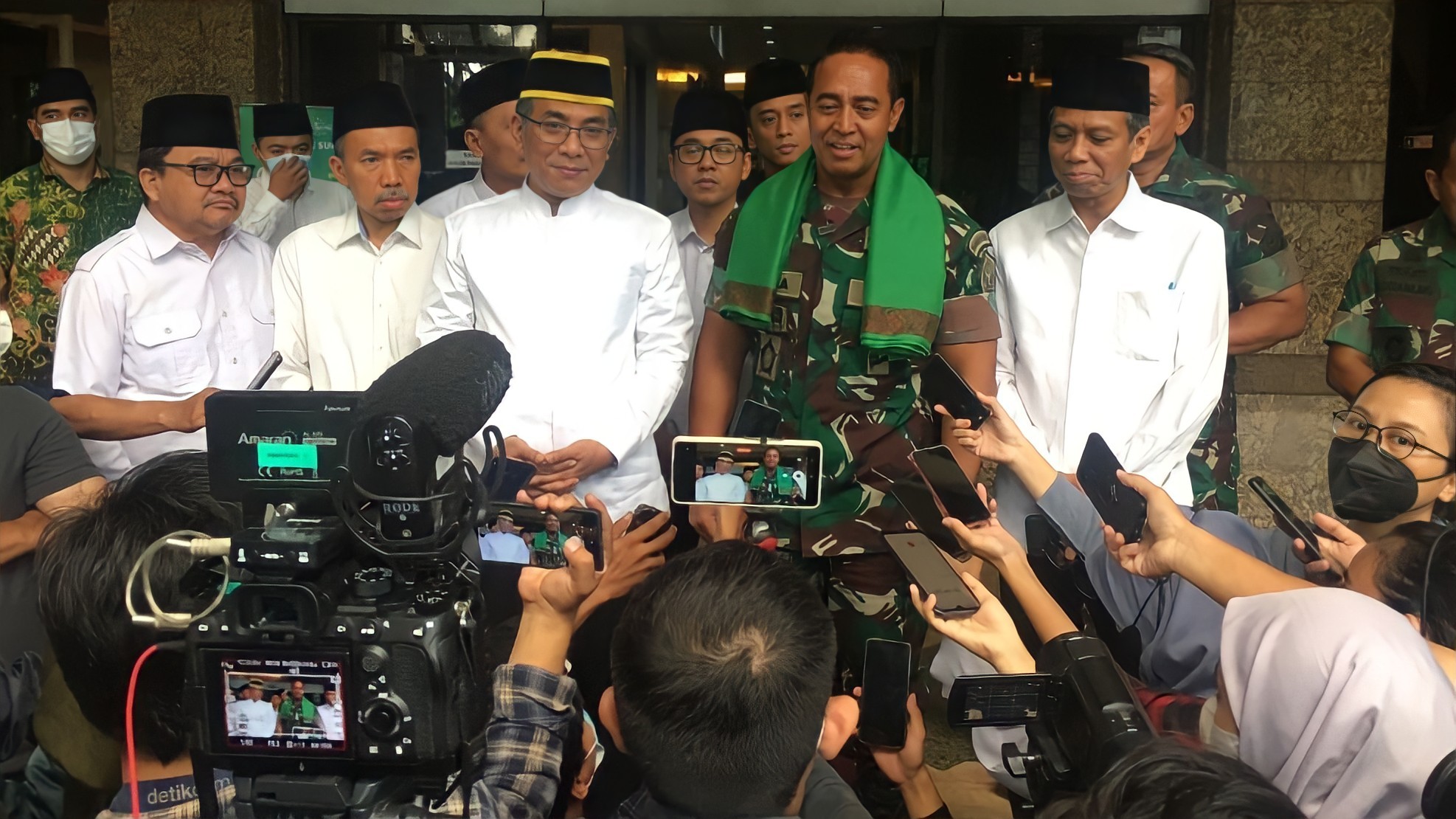 Panglima TNI dan Ketum PBNU Gus Yahya Sepakat Rancang Bela Negara NU-TNI