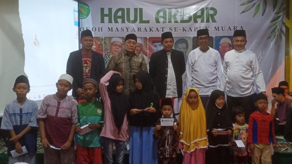 Rumah Kreasi Jakarta Adakan Santunan dan Haul Akbar Para Tokoh Masyarakat Kapuk Muara