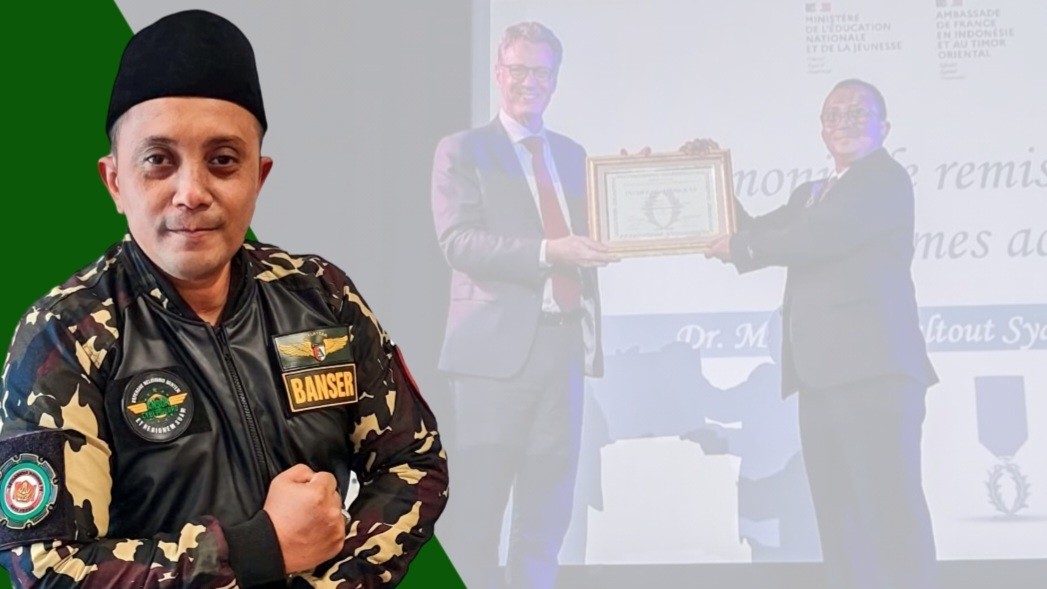 Mahmud Syaltout, Kader Ansor yang Dapat Gelar Kehormatan dari Pemerintah Prancis