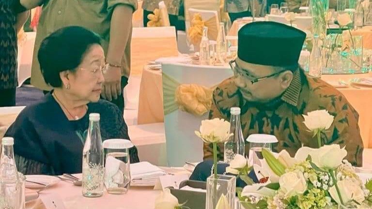 Gus Yaqut Unggah Semeja Megawati dan Prabowo: Amanah ini Berat Tapi Menyenangkan